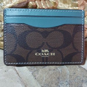 Coach Card Holder Wallet